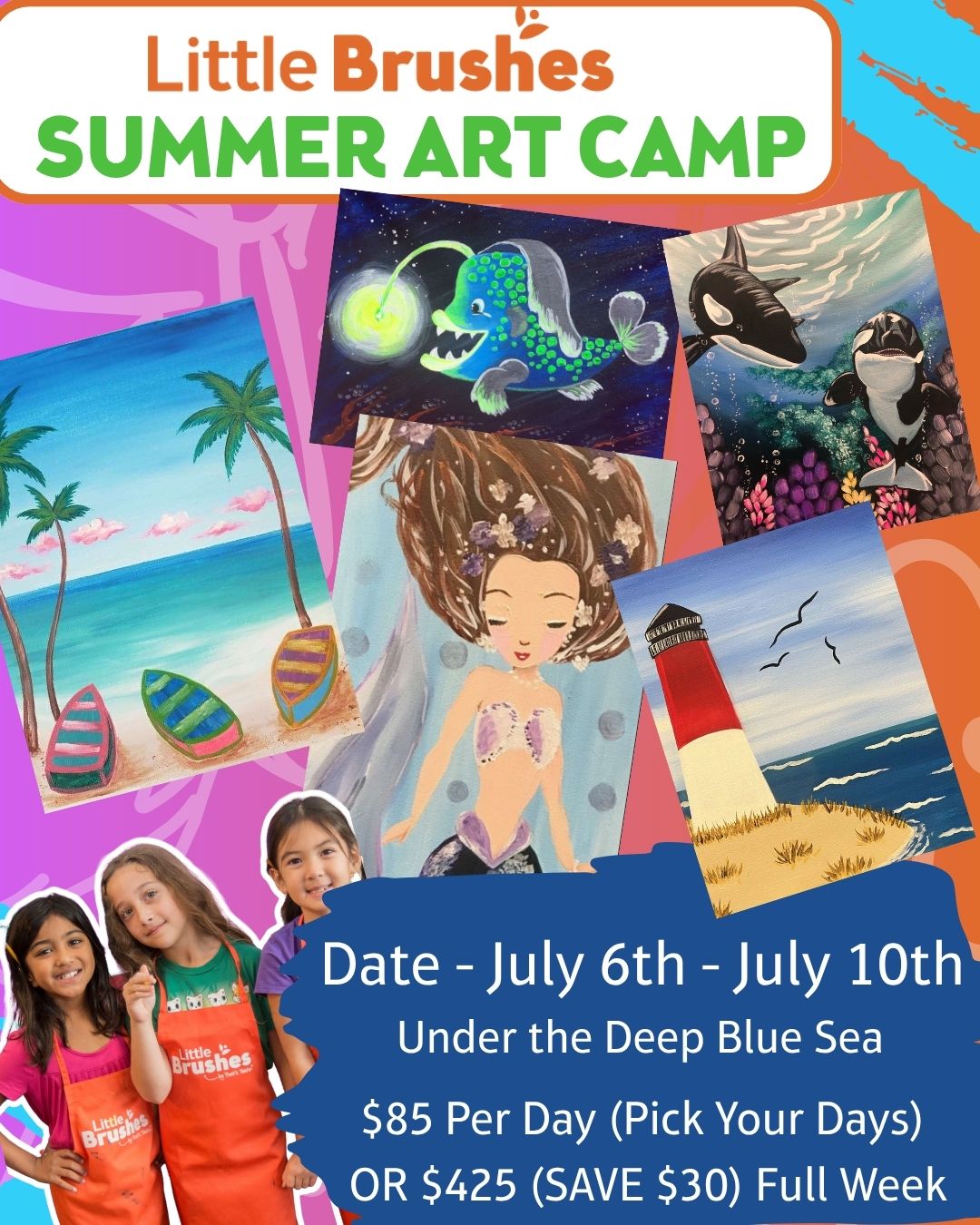 Little Brushes: Summer Camp